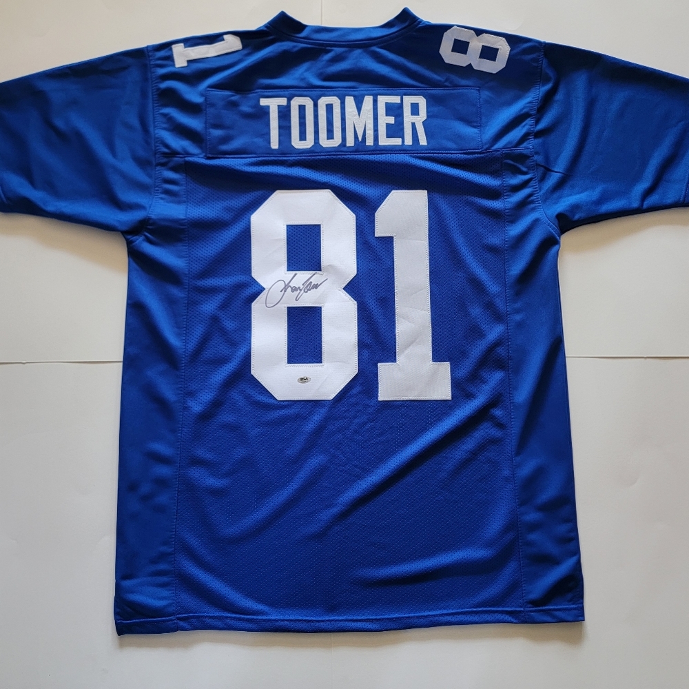New York Giants Amani Toomer Signed Jersey